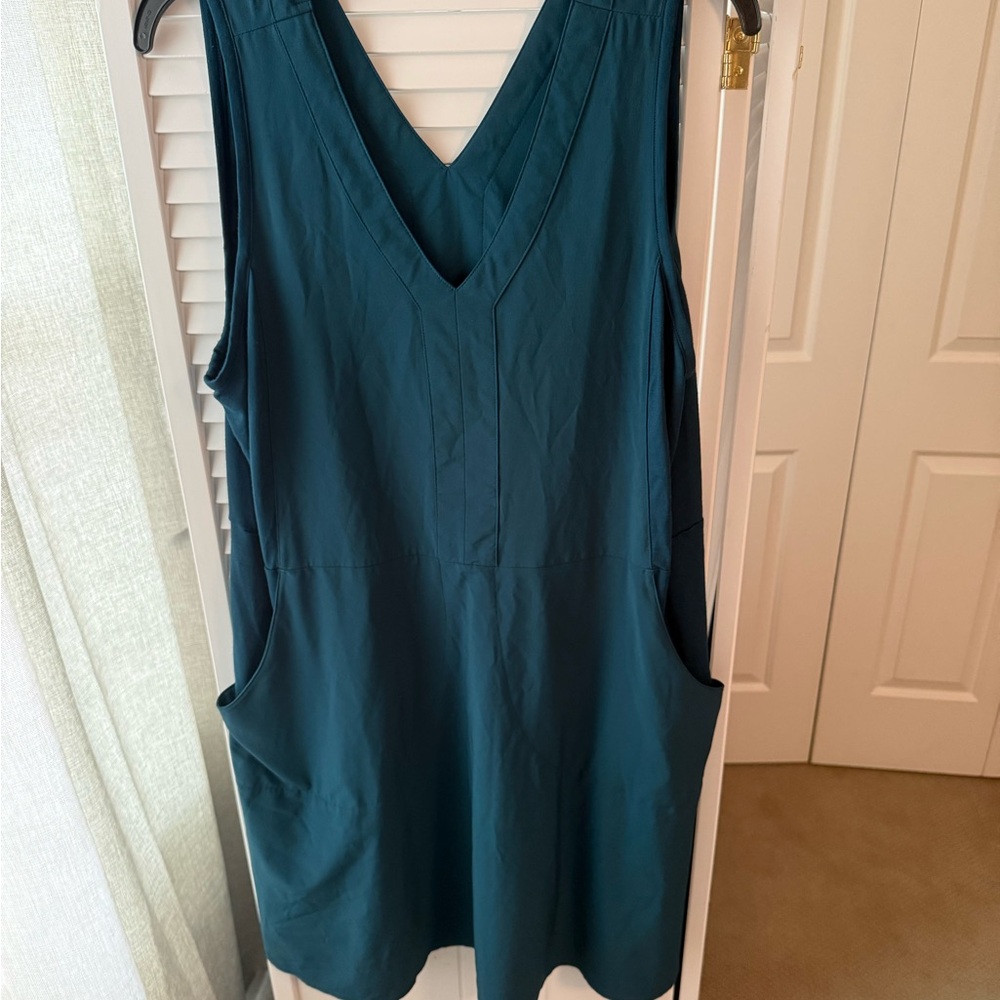 Smartwool Teal V-Neck Top